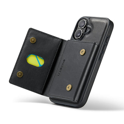 MAGKING K2 Series For iPhone 17 Case Compatible with MagSafe PC + TPU + PU Phone Cover