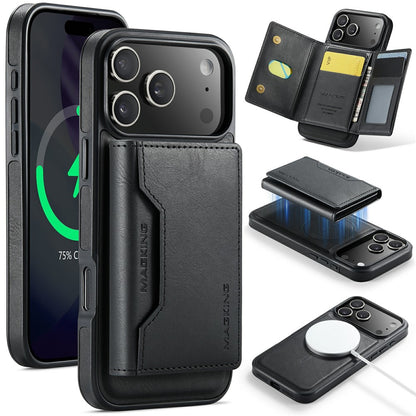 MAGKING K2 Series For iPhone 17 Pro Max Case Compatible with MagSafe PC + TPU + PU Phone Cover