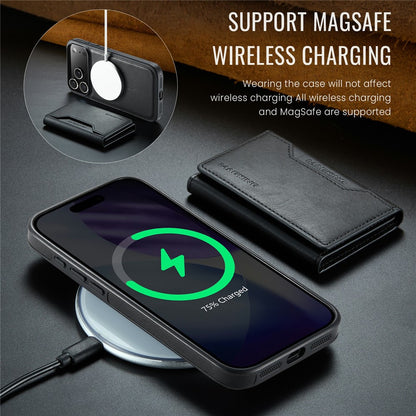 MAGKING K2 Series For iPhone 17 Pro Max Case Compatible with MagSafe PC + TPU + PU Phone Cover