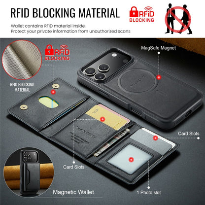 MAGKING K2 Series For iPhone 17 Pro Max Case Compatible with MagSafe PC + TPU + PU Phone Cover