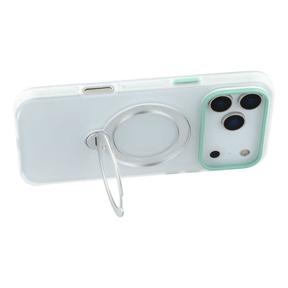 KIGC For iPhone 17 Pro Max Case Rotating Kickstand PC + TPU Anti Drop Phone Back Cover
