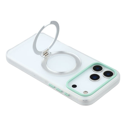 KIGC For iPhone 17 Pro Max Case Rotating Kickstand PC + TPU Anti Drop Phone Back Cover