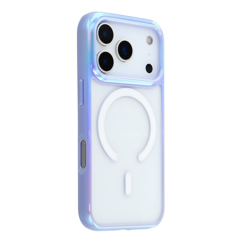 KIGC For iPhone 17 Pro Max Case Compatible with MagSafe Dazzling Color TPU+PC Phone Back Cover