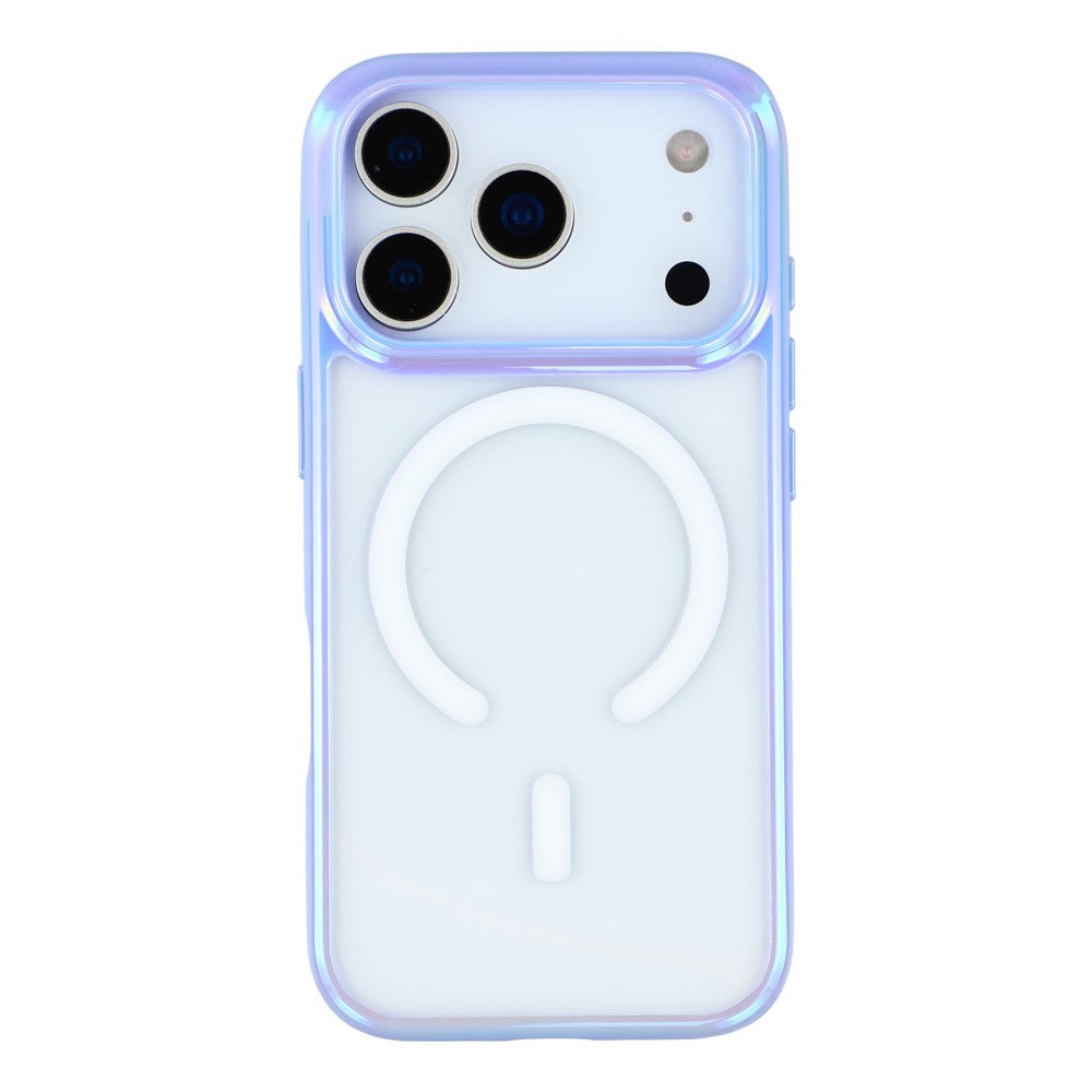 KIGC For iPhone 17 Pro Max Case Compatible with MagSafe Dazzling Color TPU+PC Phone Back Cover