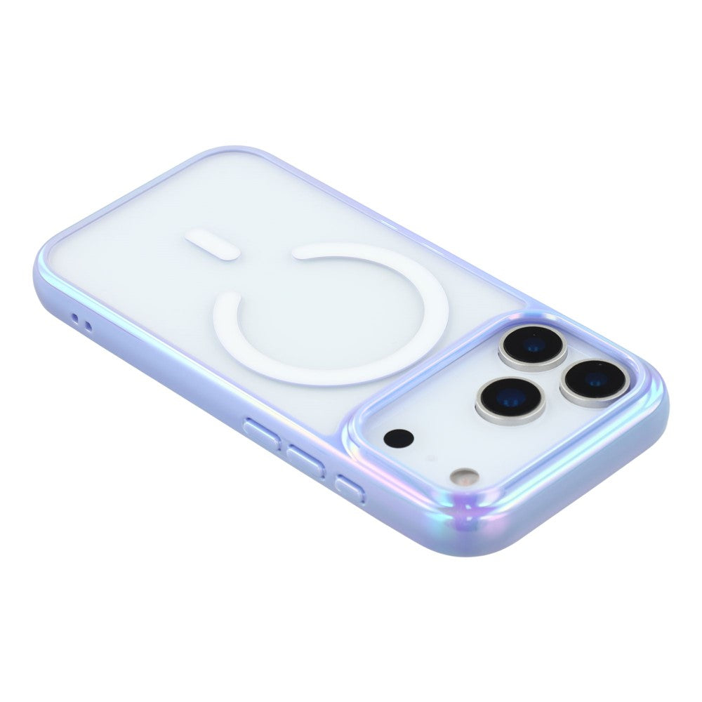 KIGC For iPhone 17 Pro Max Case Compatible with MagSafe Dazzling Color TPU+PC Phone Back Cover