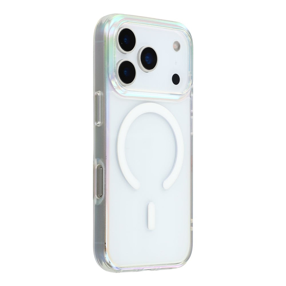 KIGC For iPhone 17 Pro Max Case Compatible with MagSafe Dazzling Color TPU+PC Phone Back Cover