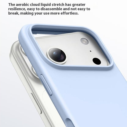 For iPhone 17 Pro Case Compatible with MagSafe Ultra Thin Liquid Silicone + PC Phone Cover