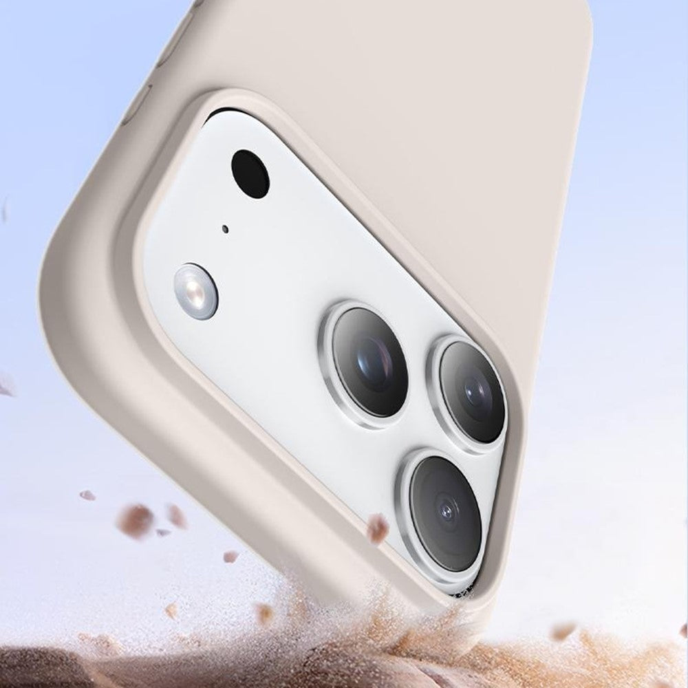 For iPhone 17 Pro Case Compatible with MagSafe Ultra Thin Liquid Silicone + PC Phone Cover