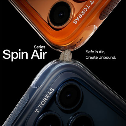 TORRAS Ostand Q3 Air Series For iPhone 17 Pro Case with Kickstand Compatible with MagSafe Shockproof PC + TPU Phone Cover