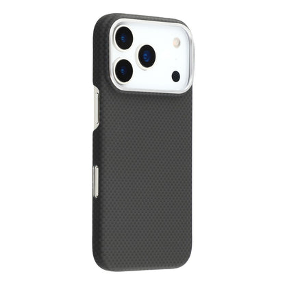 For iPhone 17 Pro Case Compatible with MagSafe Carbon Fiber Texture PC Phone Back Cover