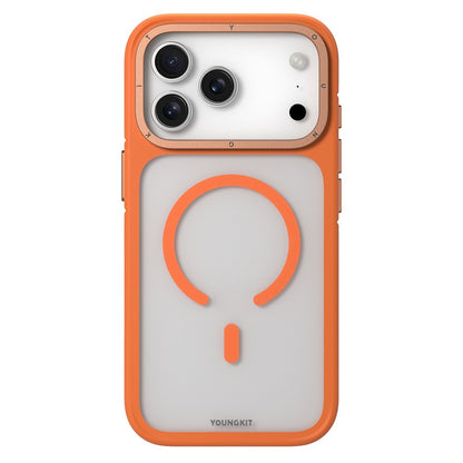 YOUNGKIT For iPhone 17 Pro Max Case Compatible with MagSafe Skin-Touch Matte PC + TPU Phone Cover