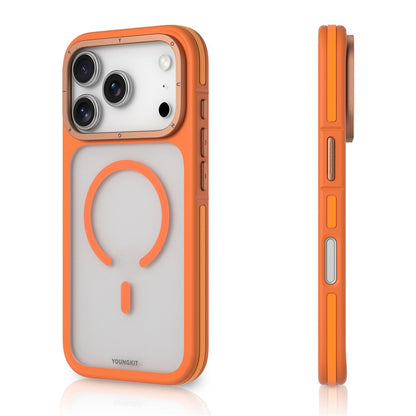 YOUNGKIT For iPhone 17 Pro Max Case Compatible with MagSafe Skin-Touch Matte PC + TPU Phone Cover