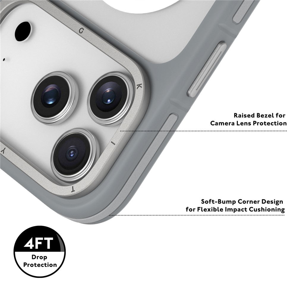 YOUNGKIT For iPhone 17 Pro Max Case Compatible with MagSafe Skin-Touch Matte PC + TPU Phone Cover
