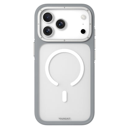 YOUNGKIT For iPhone 17 Pro Max Case Compatible with MagSafe Skin-Touch Matte PC + TPU Phone Cover