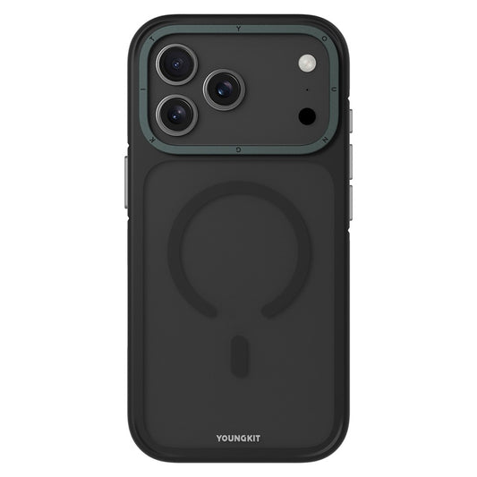 YOUNGKIT For iPhone 17 Pro Case Compatible with MagSafe Skin-Touch Matte PC + TPU Phone Cover