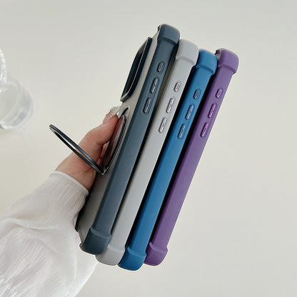 For iPhone 14  /  13 Case Compatible with MagSafe CD Vein Kickstand TPU + PC Phone Cover