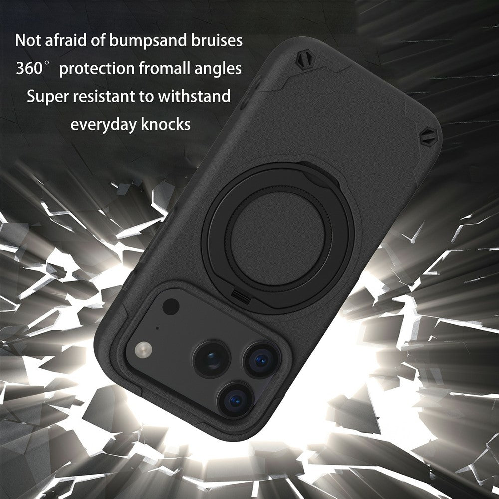 For iPhone 17 Pro Max EVA Phone Case Compatible with MagSafe Kickstand Protective Cover