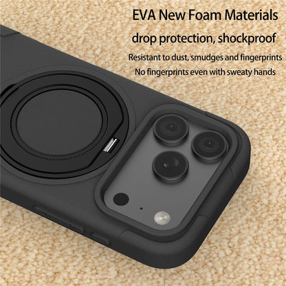 For iPhone 17 Pro Max EVA Phone Case Compatible with MagSafe Kickstand Protective Cover