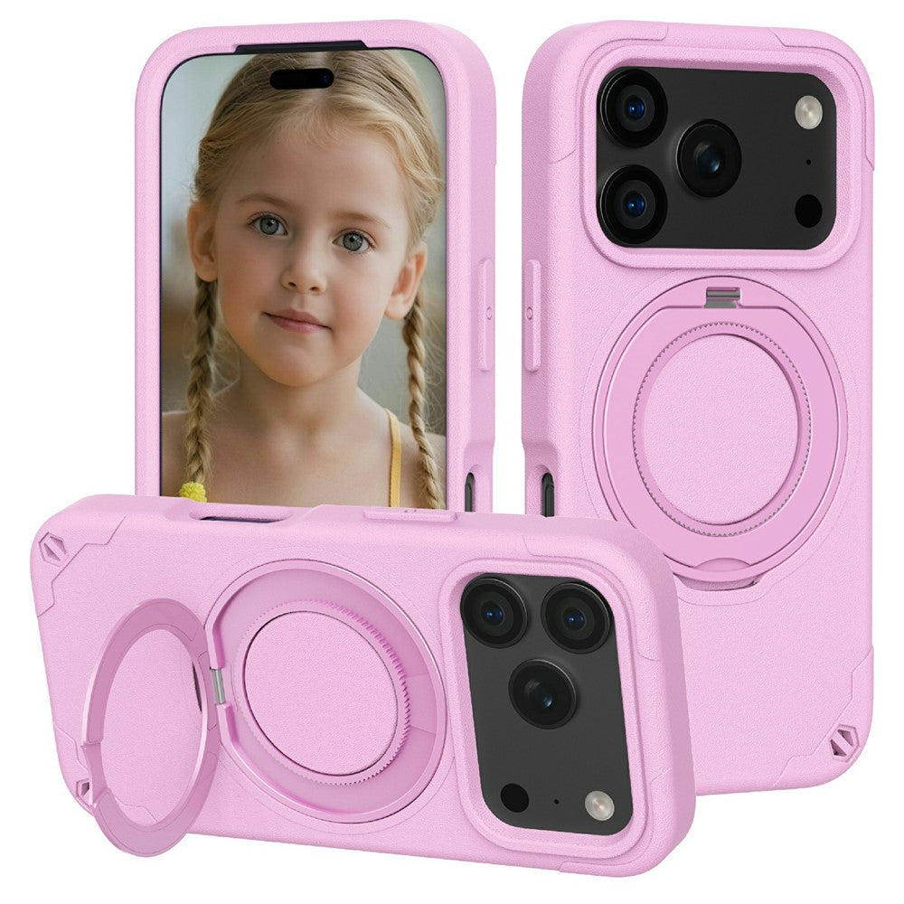 For iPhone 17 Pro Max EVA Phone Case Compatible with MagSafe Kickstand Protective Cover