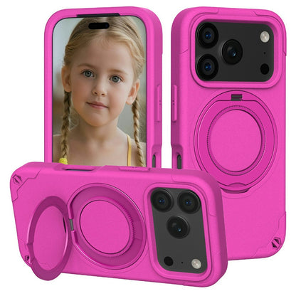 For iPhone 17 Pro Max EVA Phone Case Compatible with MagSafe Kickstand Protective Cover