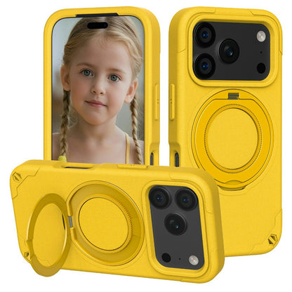 For iPhone 17 Pro Max EVA Phone Case Compatible with MagSafe Kickstand Protective Cover
