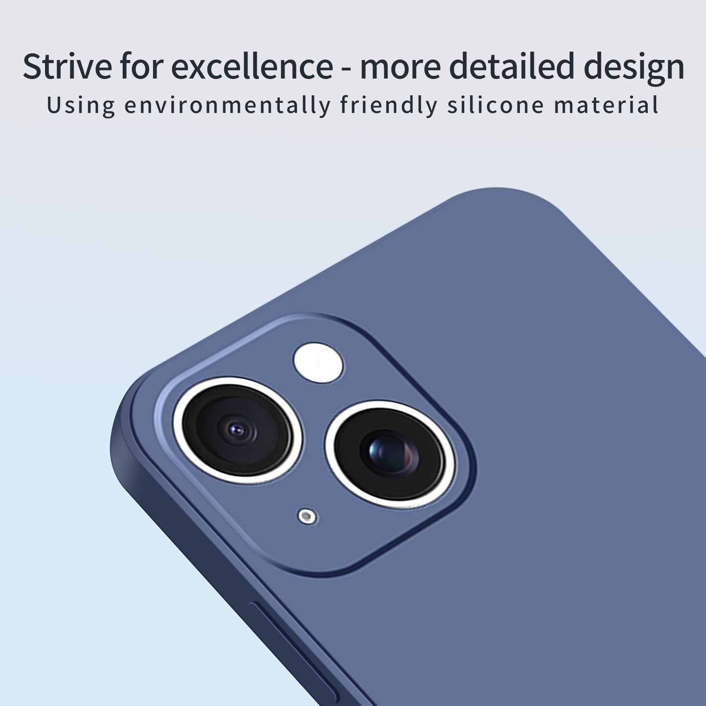 MOFI For iPhone 14 Case  Skin Touch Soft TPU Protective Phone Cover