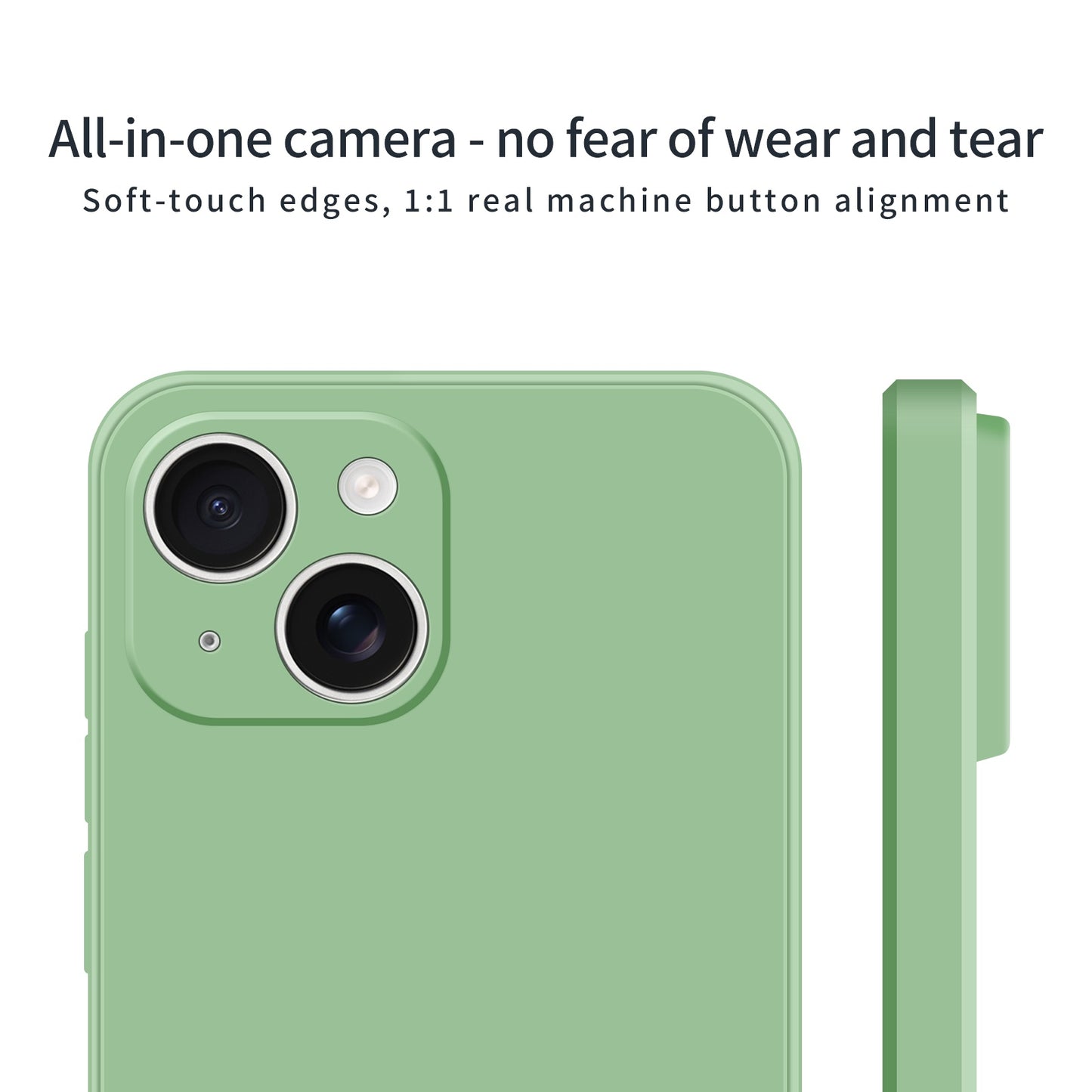 MOFI For iPhone 14 Case  Skin Touch Soft TPU Protective Phone Cover