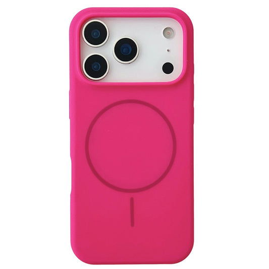 For iPhone 17 Pro Case Compatible with MagSafe Liquid Silicone Anti-Drop Phone Cover