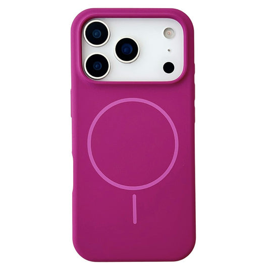 For iPhone 17 Pro Max Case Compatible with MagSafe Liquid Silicone Anti-Drop Phone Cover