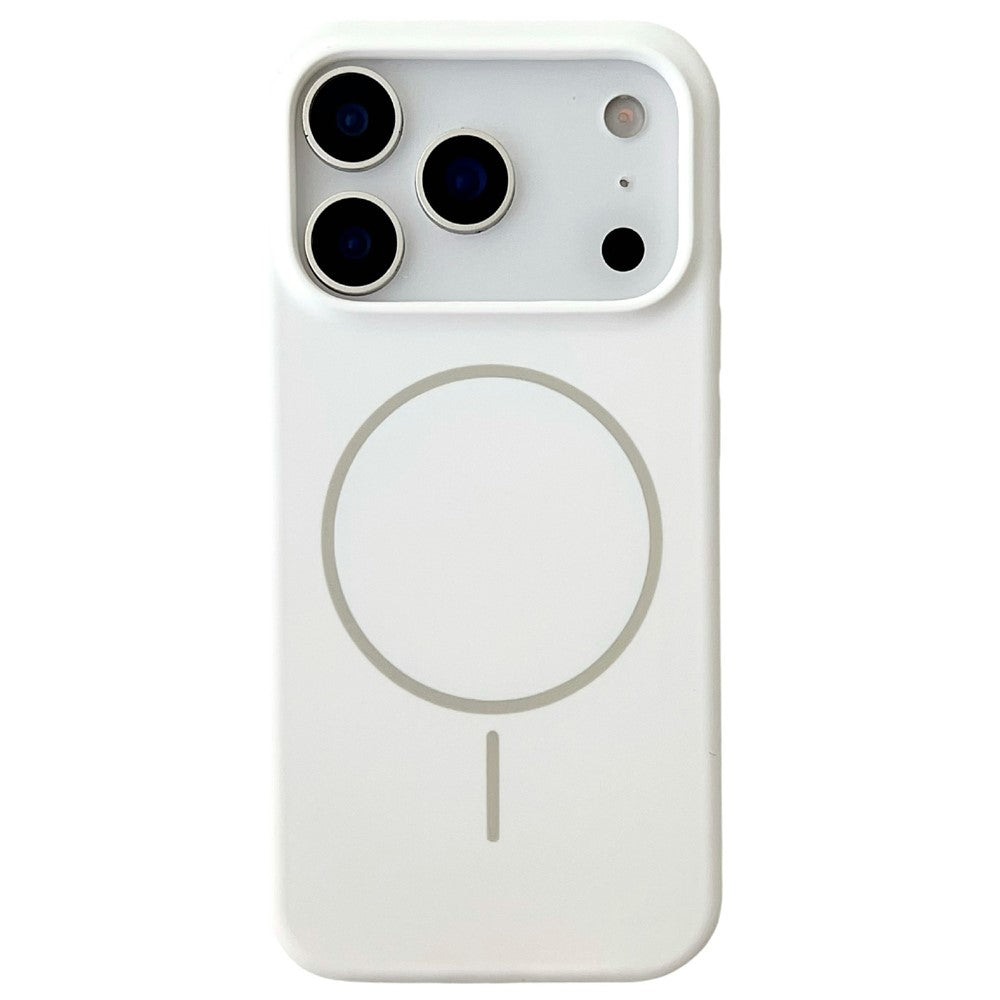 For iPhone 17 Pro Max Case Compatible with MagSafe Liquid Silicone Anti-Drop Phone Cover