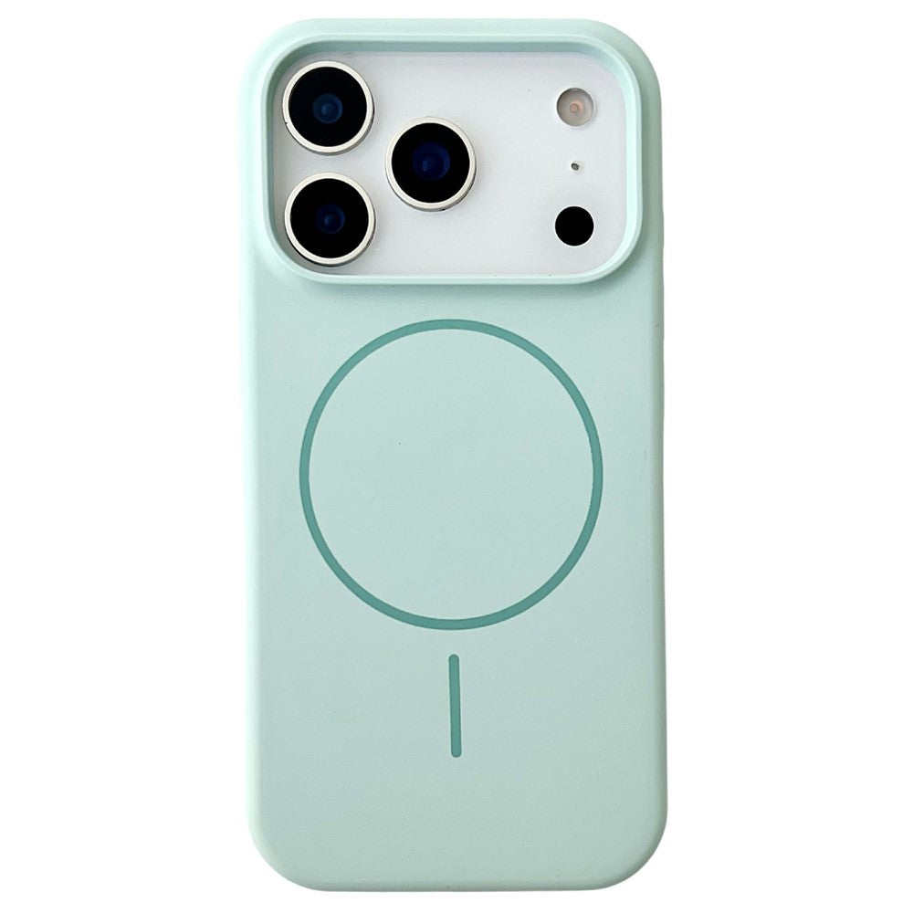 For iPhone 17 Pro Max Case Compatible with MagSafe Liquid Silicone Anti-Drop Phone Cover
