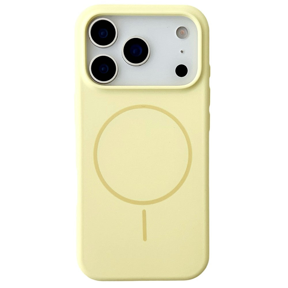 For iPhone 17 Pro Max Case Compatible with MagSafe Liquid Silicone Anti-Drop Phone Cover