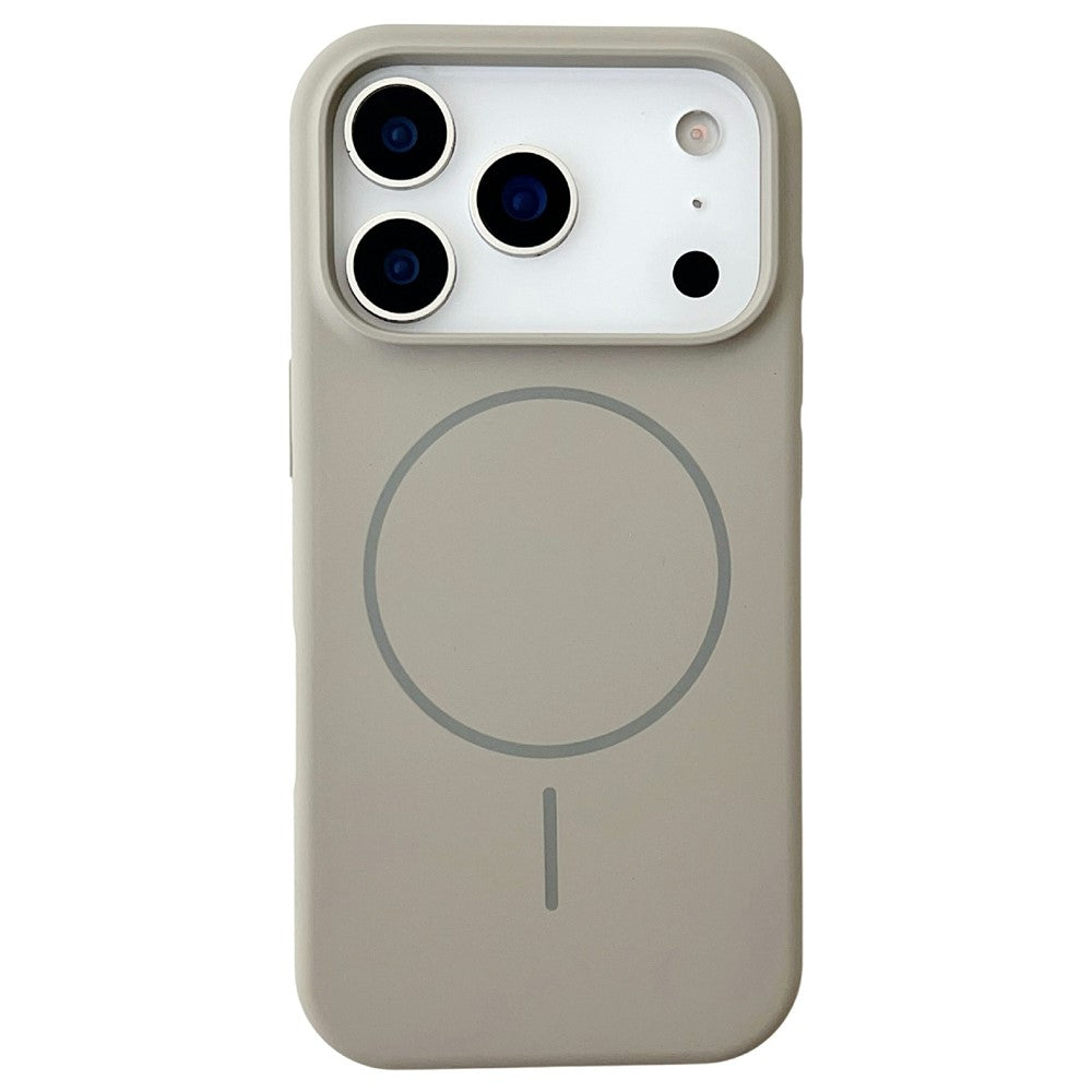 For iPhone 17 Pro Max Case Compatible with MagSafe Liquid Silicone Anti-Drop Phone Cover