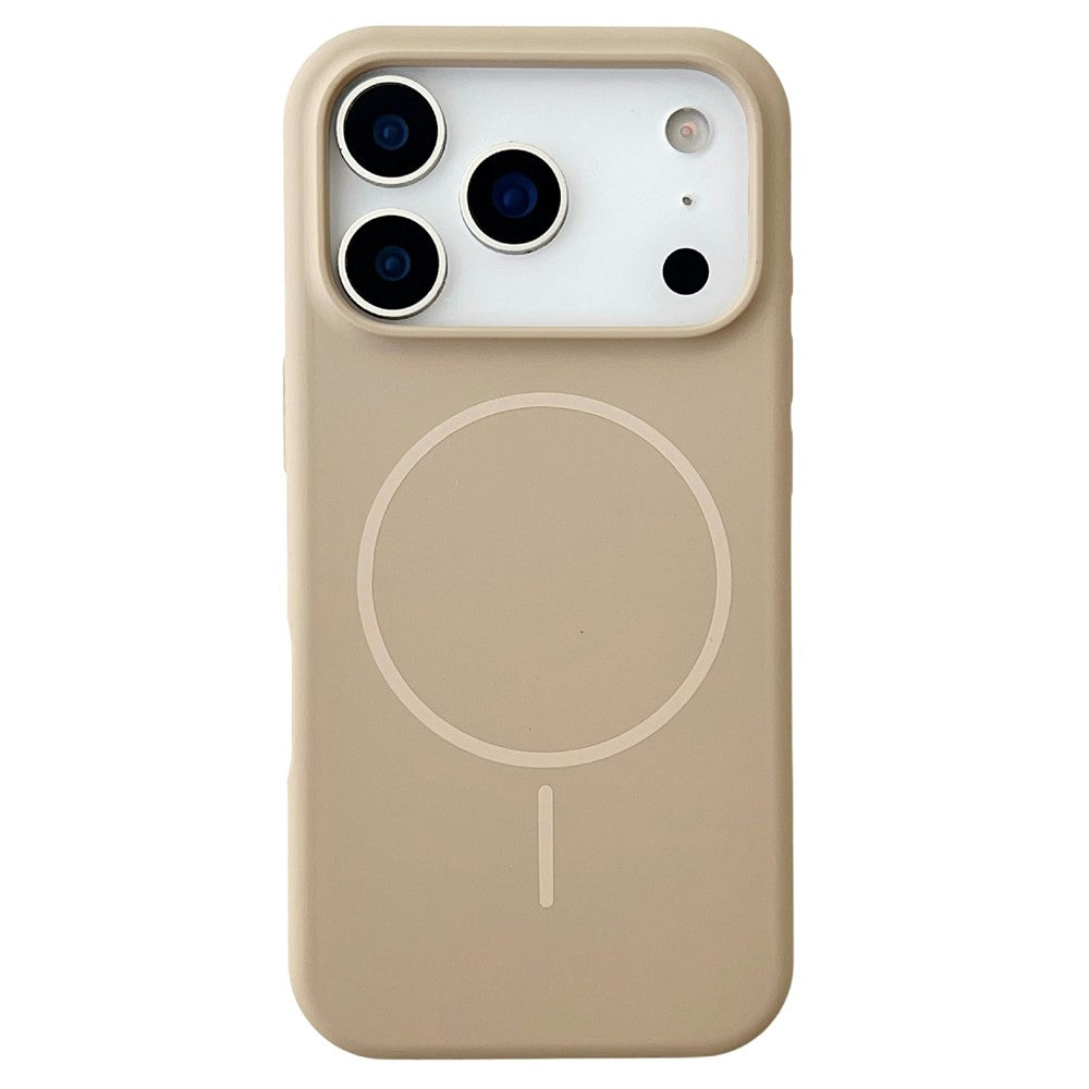 For iPhone 17 Pro Max Case Compatible with MagSafe Liquid Silicone Anti-Drop Phone Cover