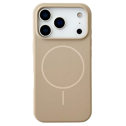 For iPhone 17 Pro Max Case Compatible with MagSafe Liquid Silicone Anti-Drop Phone Cover