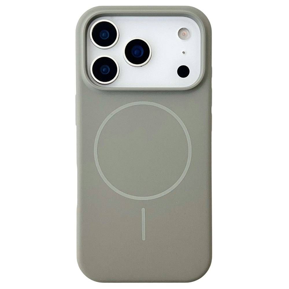 For iPhone 17 Pro Max Case Compatible with MagSafe Liquid Silicone Anti-Drop Phone Cover