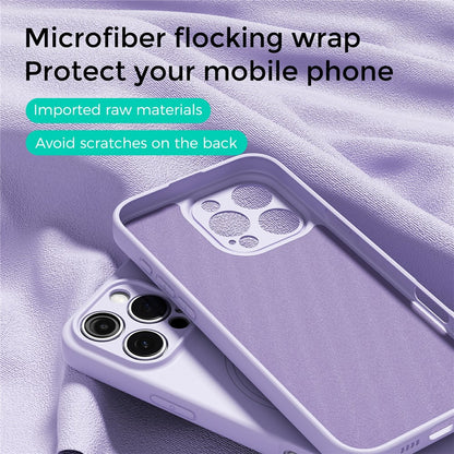 ABEEL For iPhone 16 Pro Max Case Compatible with MagSafe Skin Touch Liquid Silicone Phone Back Cover