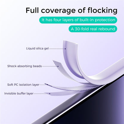 ABEEL For iPhone 16 Pro Max Case Compatible with MagSafe Skin Touch Liquid Silicone Phone Back Cover