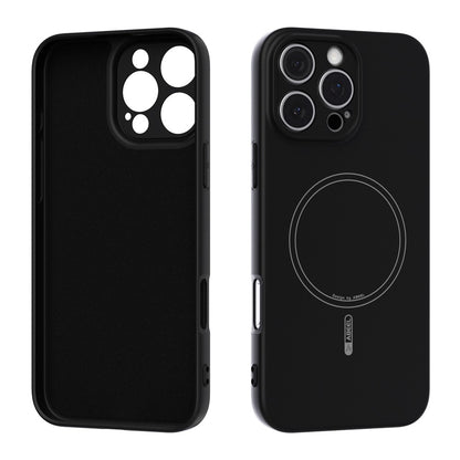 ABEEL For iPhone 16 Pro Max Case Compatible with MagSafe Skin Touch Liquid Silicone Phone Back Cover