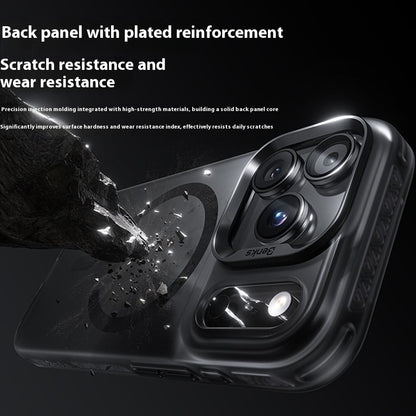 BENKS For iPhone 17 Pro Max Case PC + TPU Matte Magnetic Phone Cover Compatible with MagSafe