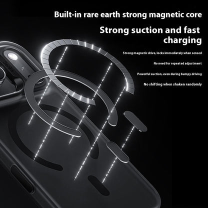 BENKS For iPhone 17 Pro Max Case PC + TPU Matte Magnetic Phone Cover Compatible with MagSafe