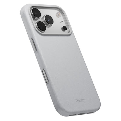 BENKS Q2 For iPhone 17 Pro Max Mircrofiber Leather + PC + Silicone Phone Case Compatible with MagSafe