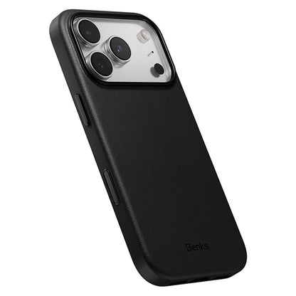 BENKS Q2 For iPhone 17 Pro Max Mircrofiber Leather + PC + Silicone Phone Case Compatible with MagSafe