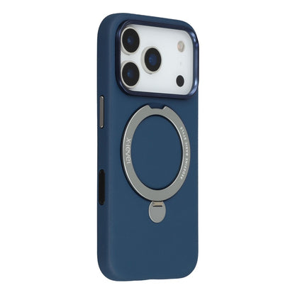 X-LEVEL For iPhone 17 Pro Max Magnetic Case Kickstand PC + PU Phone Back Cover