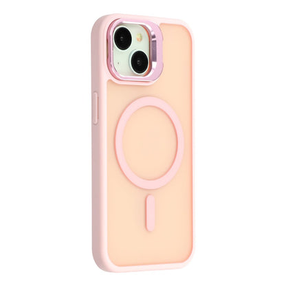 For iPhone 14 / 13 Case Compatible with MagSafe Lens Kickstand TPU + PC Matte Phone Cover