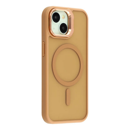 For iPhone 14 / 13 Case Compatible with MagSafe Lens Kickstand TPU + PC Matte Phone Cover