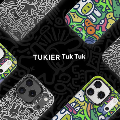 BENKS D1 for iPhone 17 Pro Max Magnetic Case Cartoon Pattern TPU TPE PC Phone Cover Compatible with MagSafe