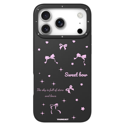 YOUNGKIT Sweetheart Story Series For iPhone 17 Pro Magnetic Case IMD Shockproof TPU Phone Back Cover