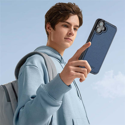 LC.IMEEKE L2 Series for iPhone 17 Case PU Leather Wallet Detachable Magnetic Phone Cover
