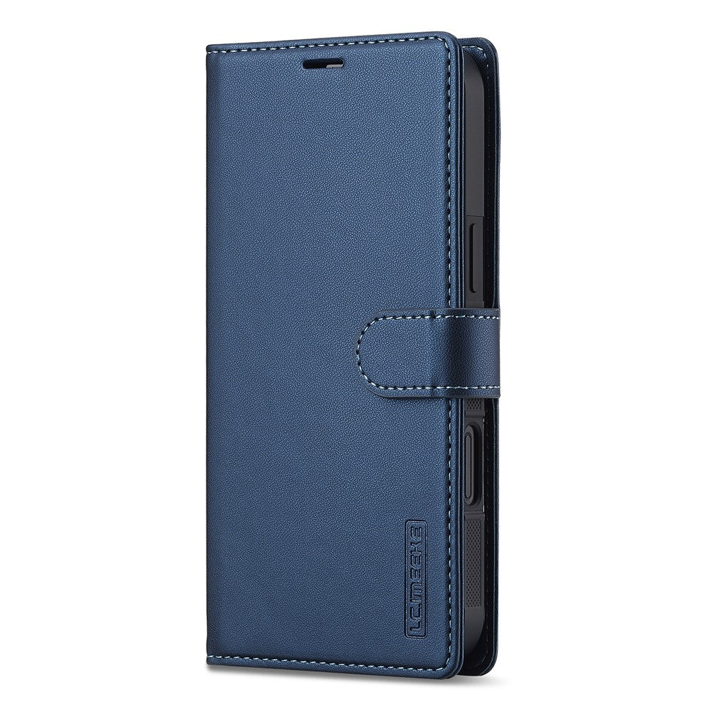 LC.IMEEKE L2 Series for iPhone 17 Case PU Leather Wallet Detachable Magnetic Phone Cover